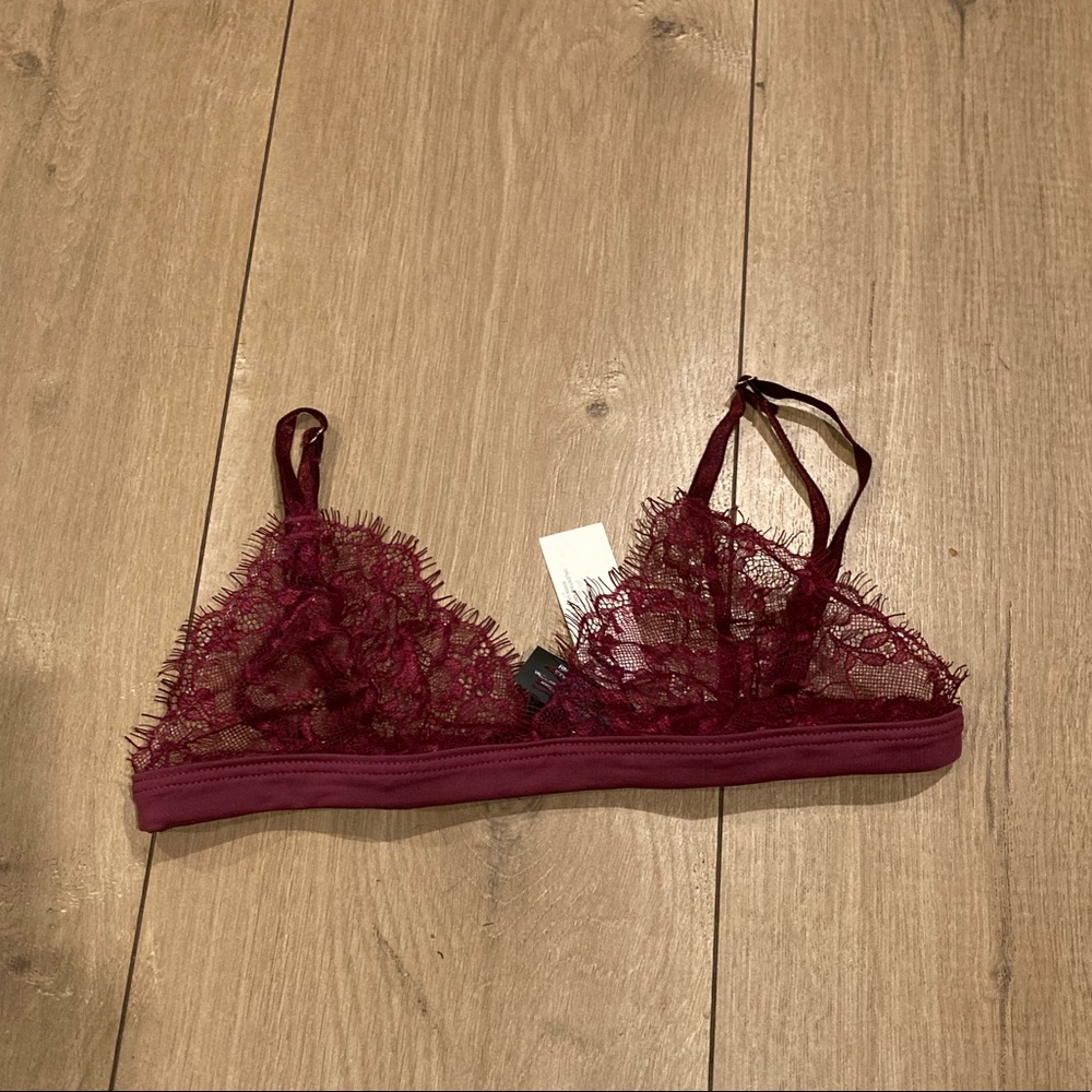 Valentine Bralette size XS Lace